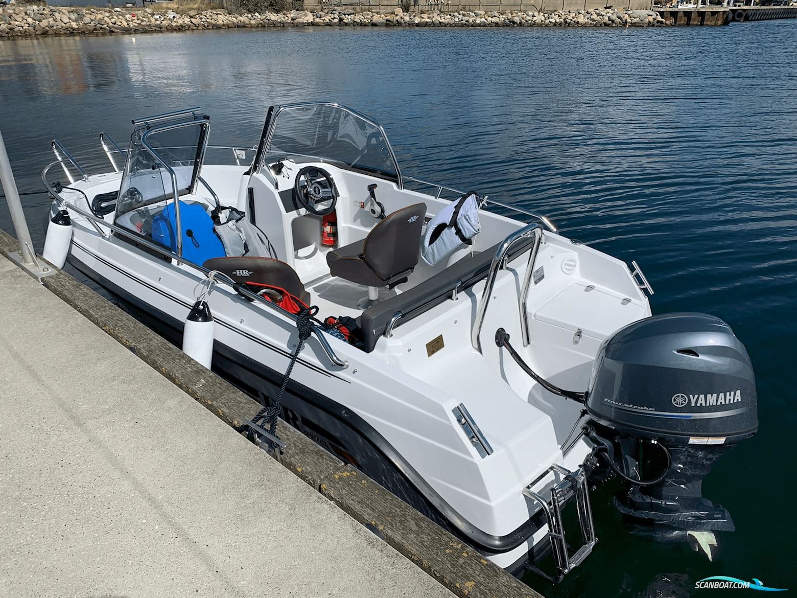 HR 480 BR Med 50 hk Yamaha Motorboat 2022, with Yamaha engine, Denmark