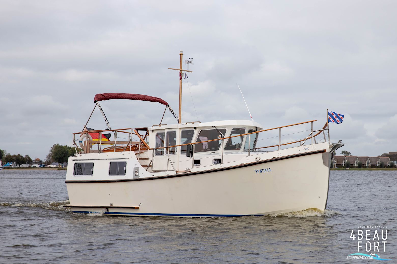 Hunger Einzelbau Motorboot Motorboat 2006, with Deutz engine, The Netherlands