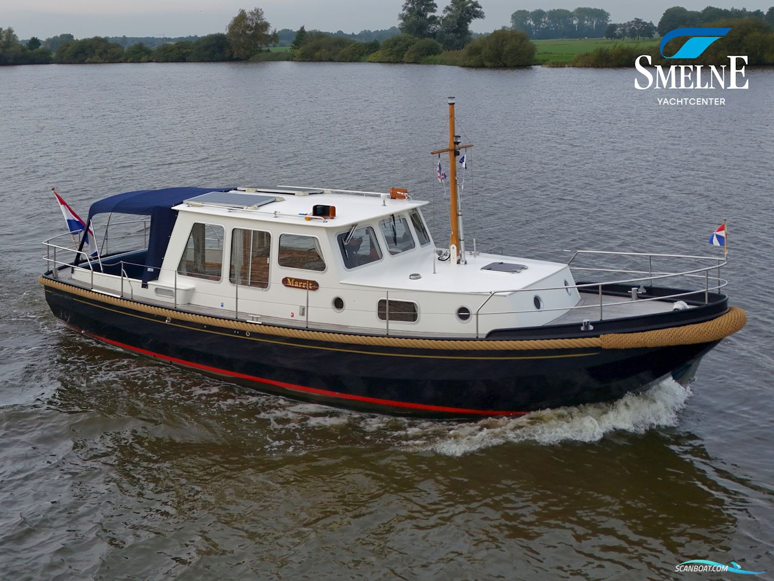 Ijlstervlet 10.50 OK Motorboat 2001, with Yanmar, 4JH3-TE engine, The Netherlands
