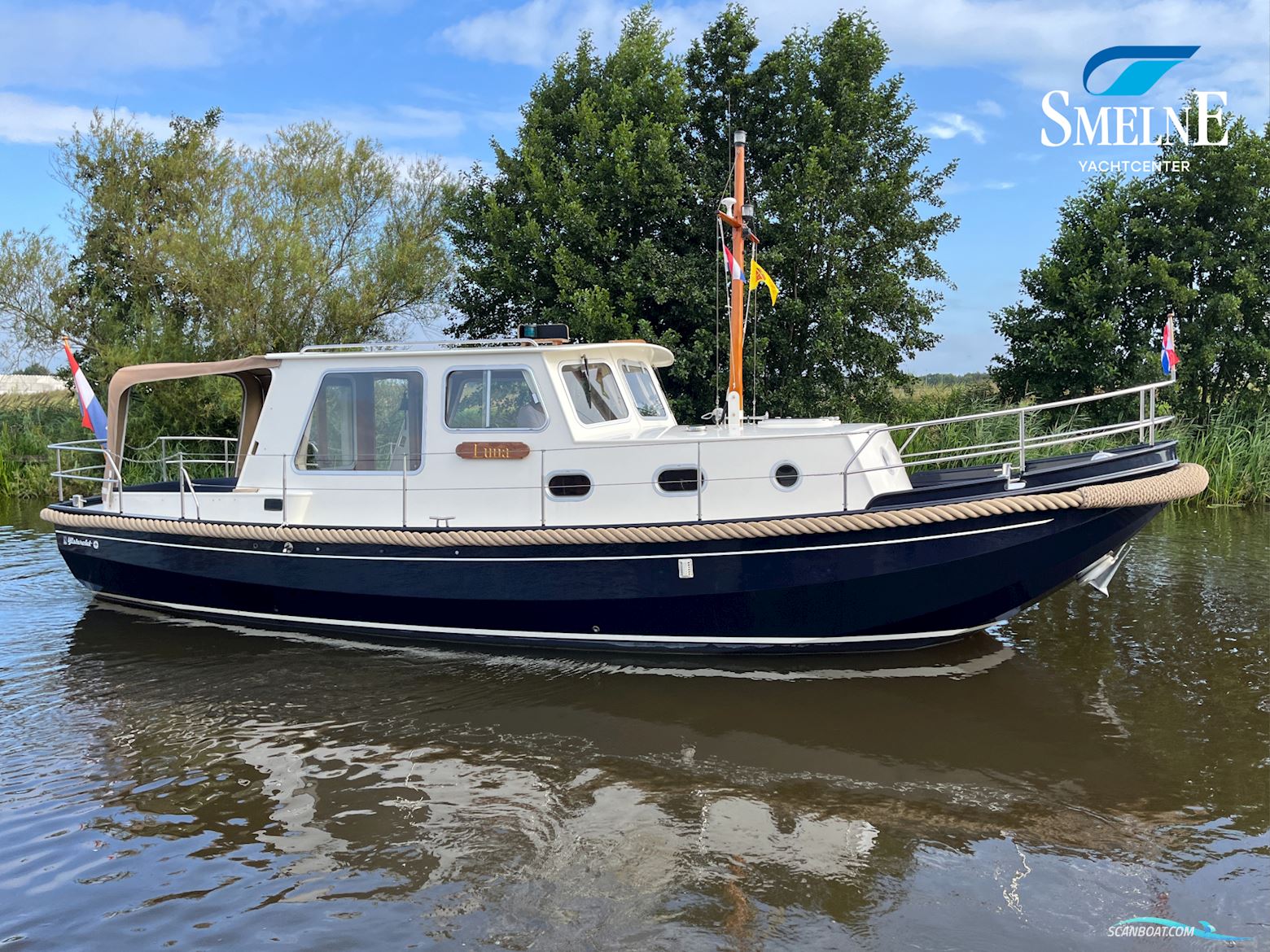 Ijlstervlet 915 OK Motorboat 2000, with Yanmar, 4JH3E engine, The Netherlands