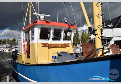 Ijsselmeerkotter Gertine Motorboat 1960, with Scania-Vabis engine, The Netherlands