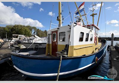 Ijsselmeerkotter Gertine Motorboat 1960, with Scania-Vabis engine, The Netherlands