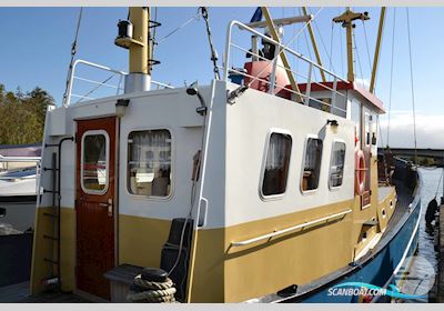 Ijsselmeerkotter Gertine Motorboat 1960, with Scania-Vabis engine, The Netherlands