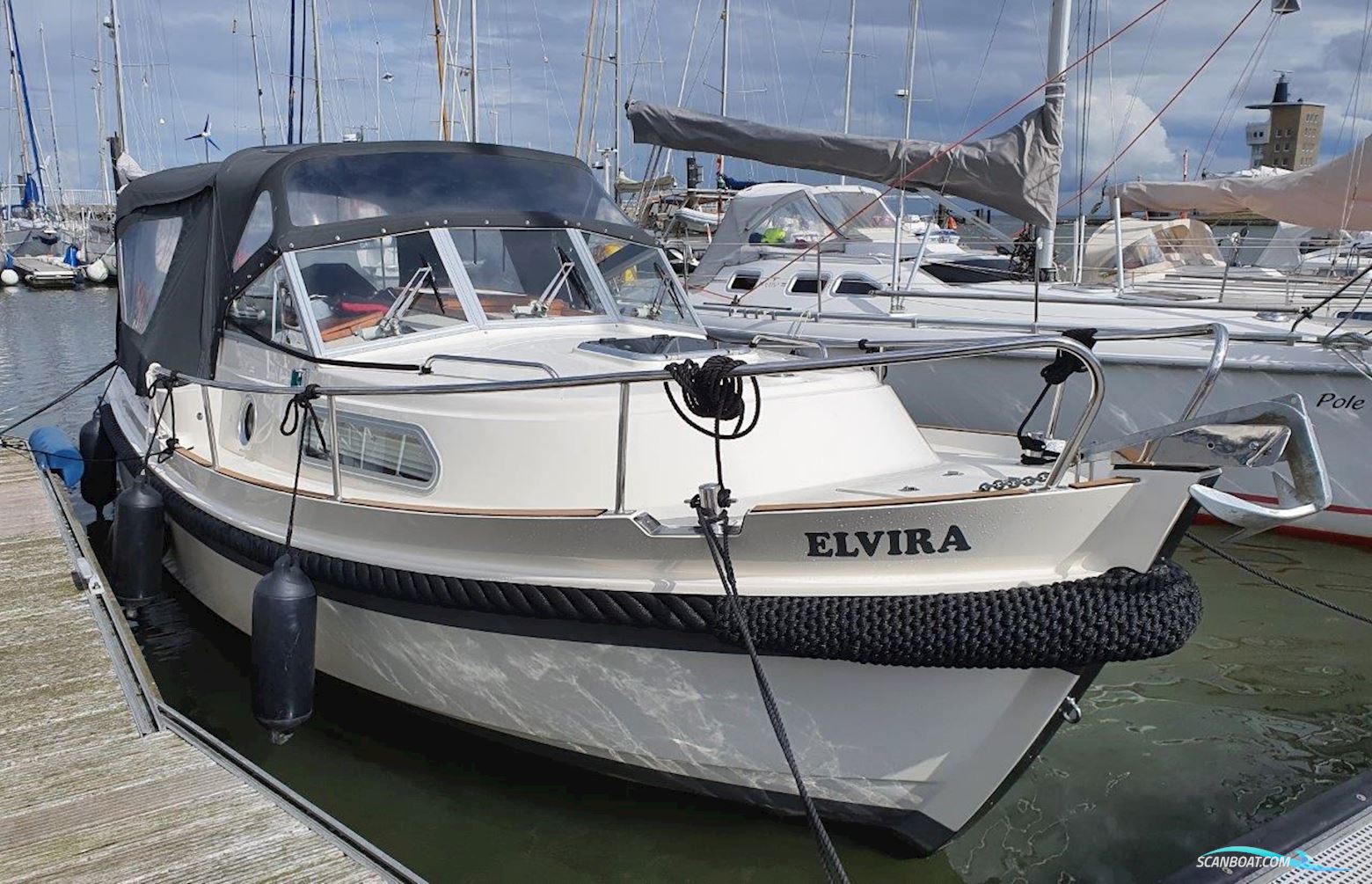 Interboat Intercruiser 28 Cabrio Motorboat 2015, with Vetus Marine M4.55 engine, Germany