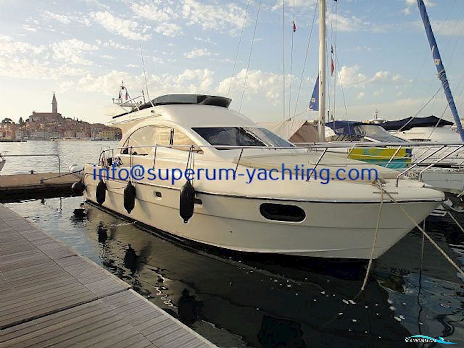 Intermare 43 Fly Motorboat 2007, with Yanmar engine, Croatia