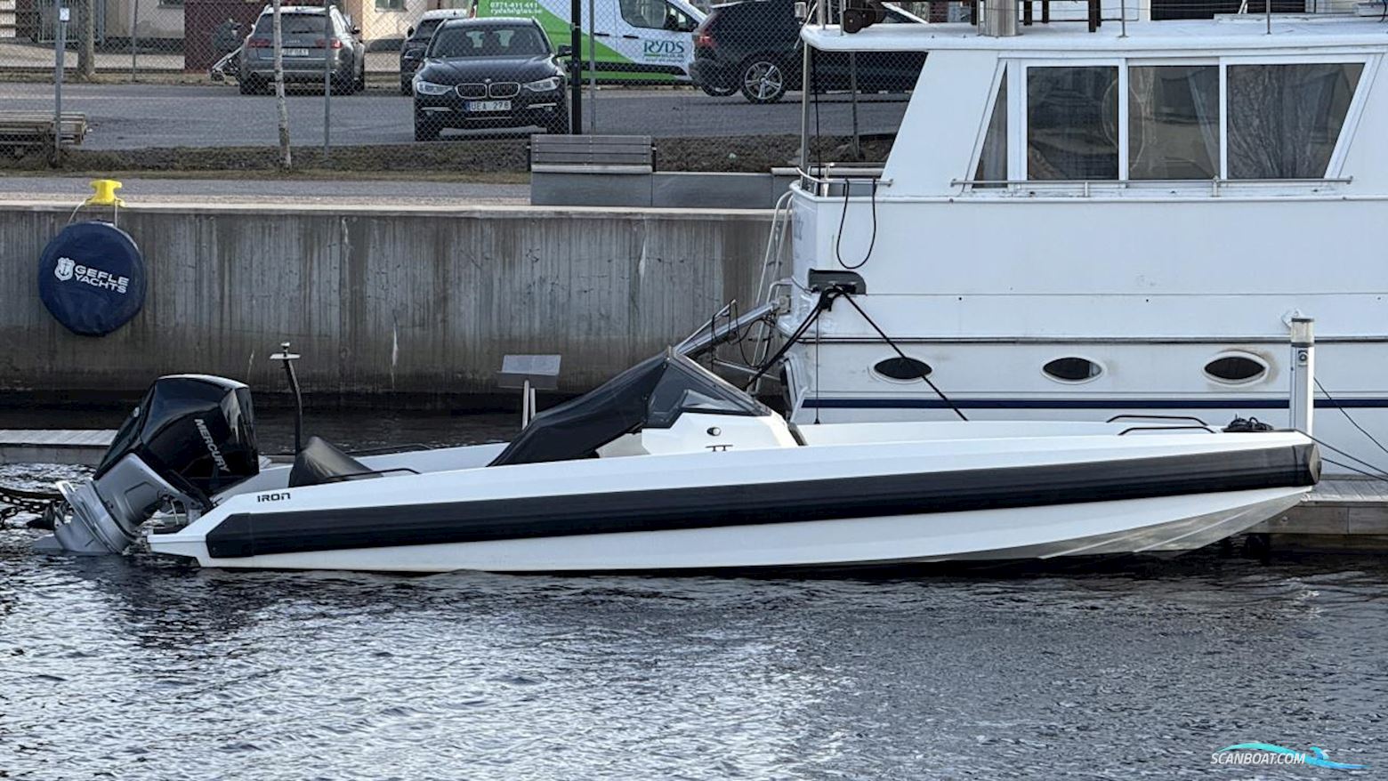 Iron 827 Motorboat 2021, with Mercury engine, Sweden