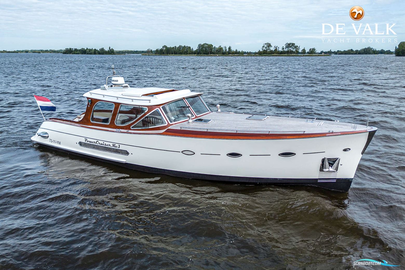 Jan Van Gent Powercruiser 1250 Motorboat 2007, with Volvo Penta engine, The Netherlands