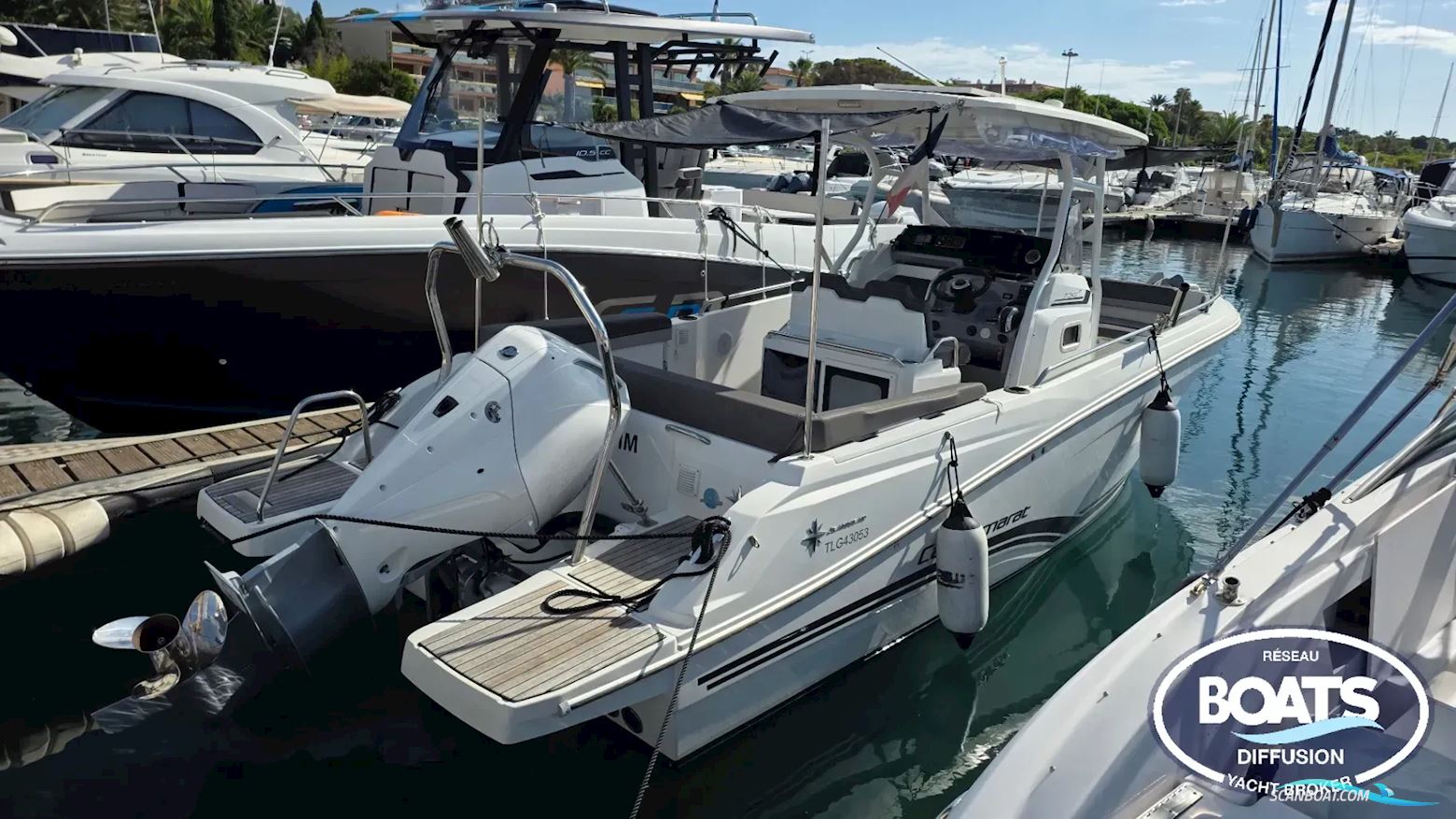 Janneau Cap Camarat 7.5 CC Serie 3 Motorboat 2022, with Mercury engine, France