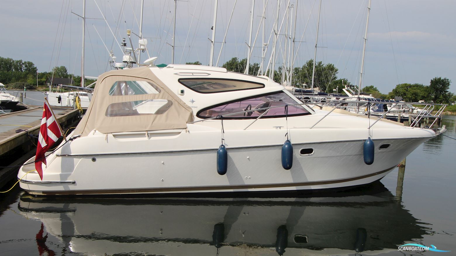 Jeanneau 34 S HT Prestige Motorboat 2008, with Volvo Penta engine, Denmark