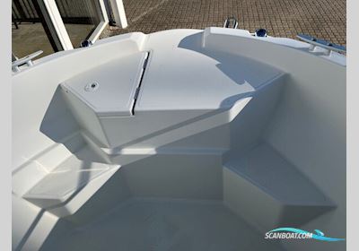 Jeanneau 605 Merry Fisher Marlin Nordic Line Med 100 hk Yamaha-Efi 4 Takt og 2000 kg Brenderup Asr Trailer Med el-Spil Motorboat 2019, with Yamaha engine, Denmark