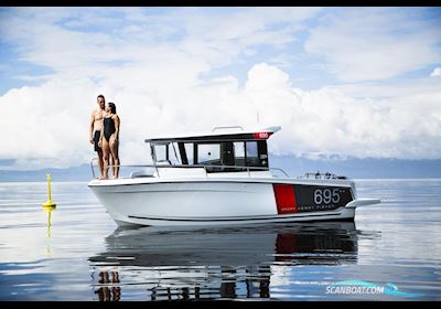 Jeanneau 695 Merry Fisher Sport Motorboat 2024, with Yamaha F150LB engine, Denmark