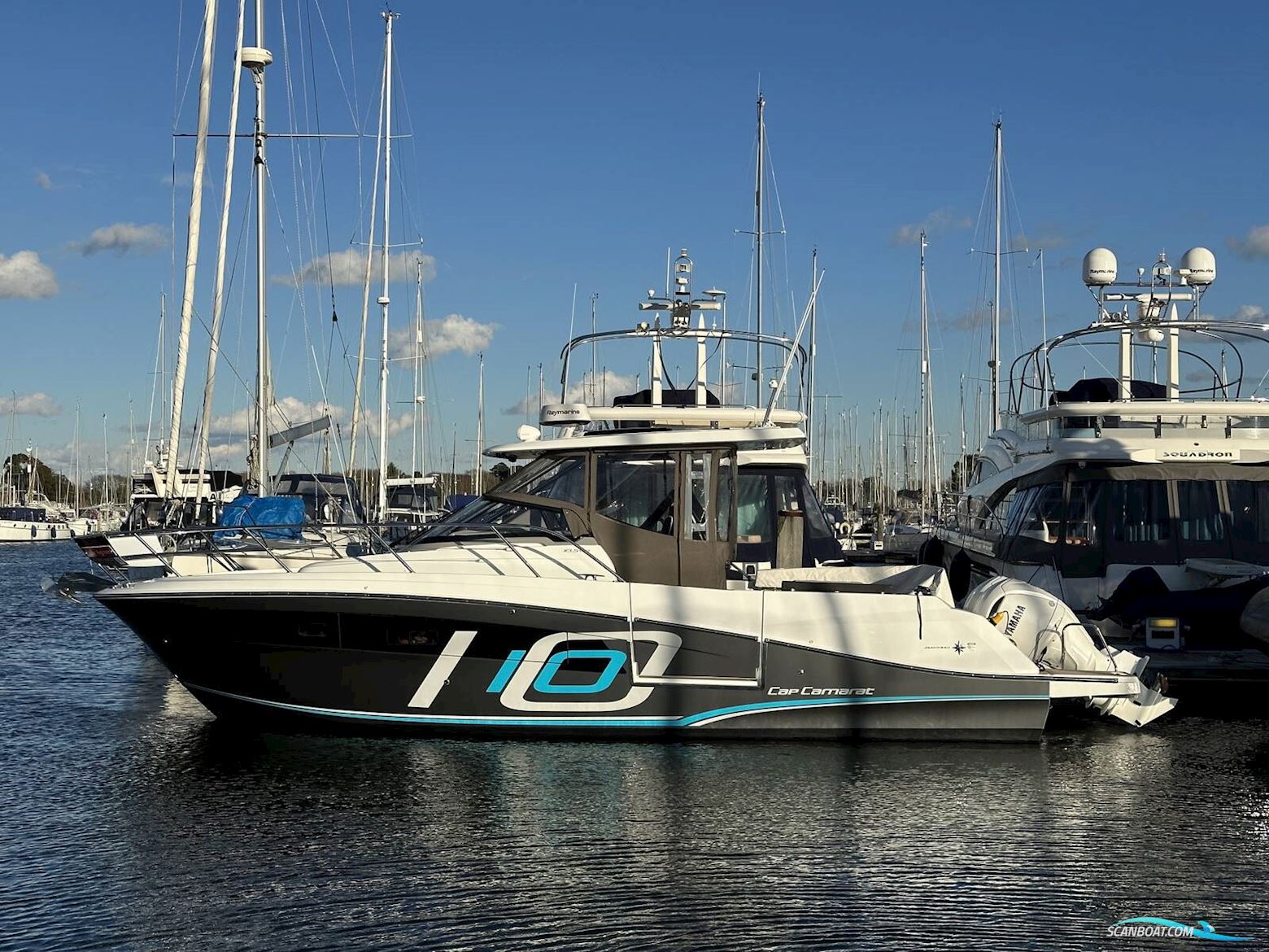 Jeanneau Cap Camarat 10.5WA S2 Motorboat 2022, with Yamaha engine, United Kingdom