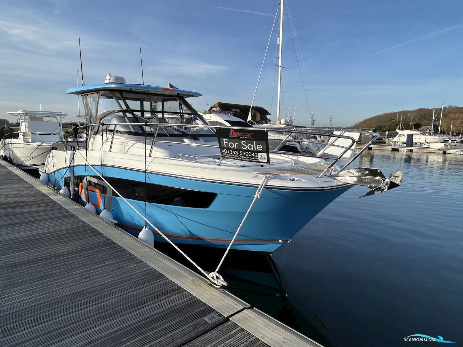 Jeanneau Cap Camarat 10.5WA S2 Motorboat 2023, with Yamaha 425 XTO engine, United Kingdom
