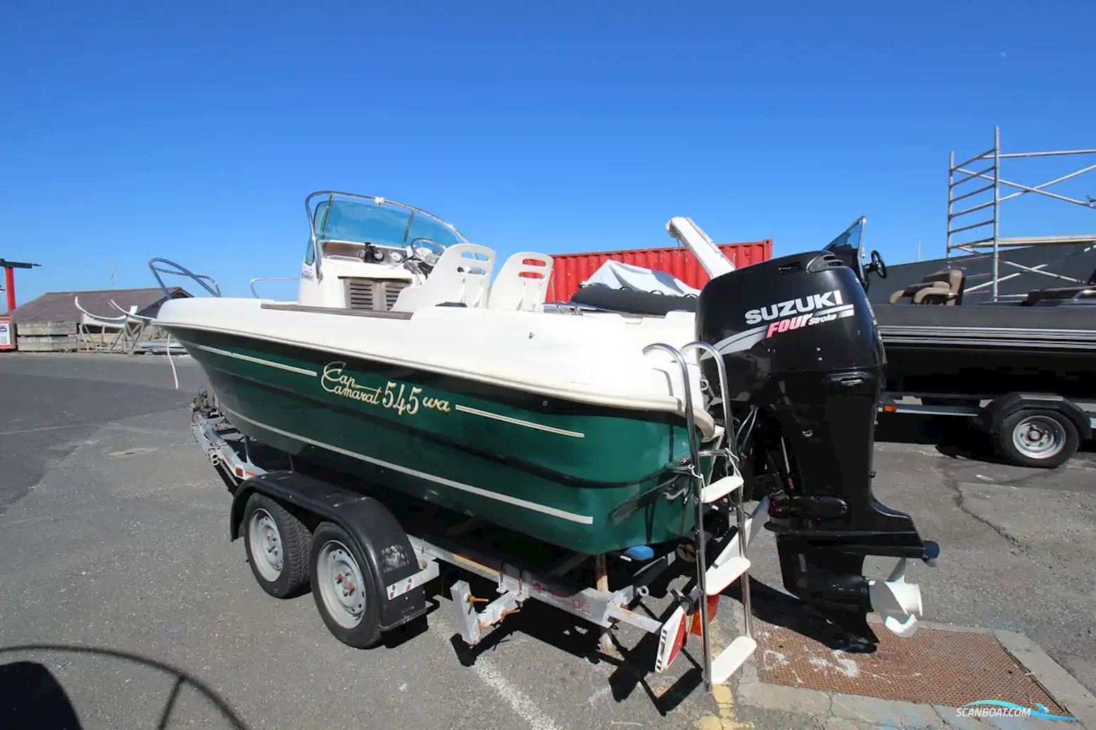 Jeanneau Cap Camarat 5.5 WA Motorboat 2004, with Suzuki engine, Ireland