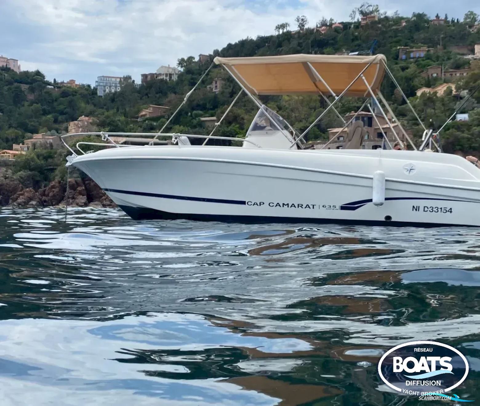 Jeanneau Cap Camarat 635 Motorboat 2006, with Suzuki engine, France