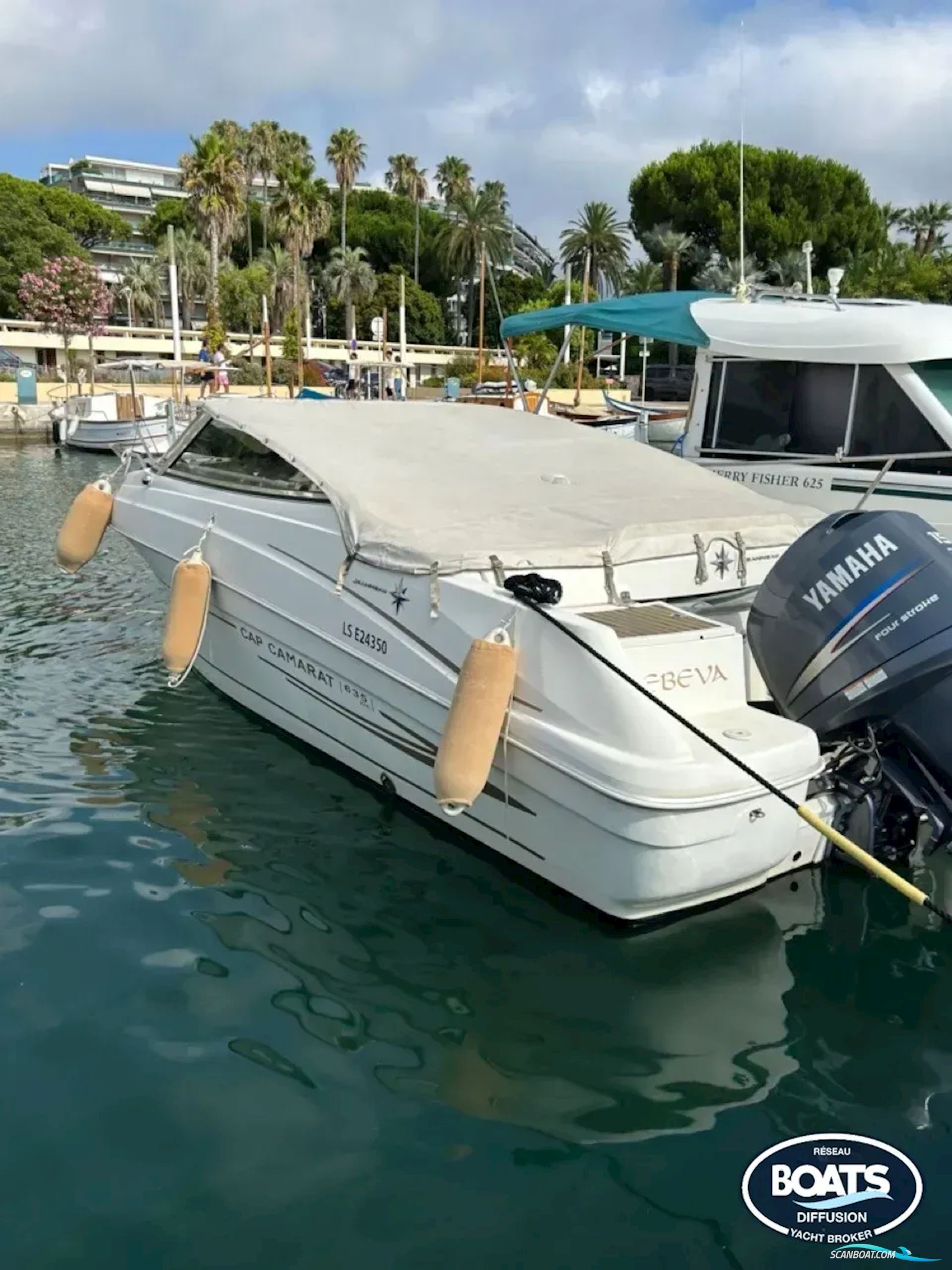 Jeanneau Cap Camarat 635 Motorboat 2010, with Suzuki engine, France