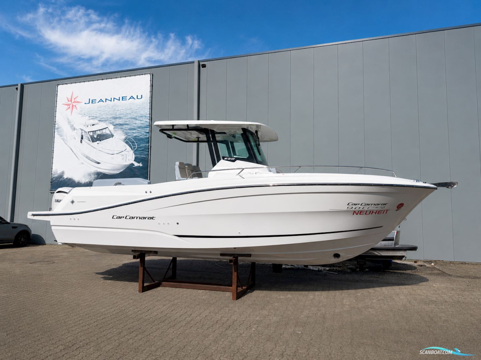 Jeanneau Cap Camarat 9.0CC S2 Nieuw Model! Dit Schip is Aanwezig op de Yamaha Stand Van Hiswa te Water 2026. Motorboat 2026, with Yamaha engine, The Netherlands