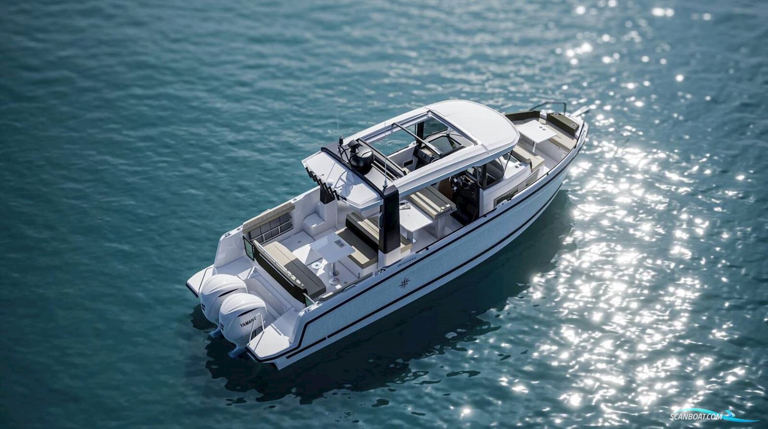 Jeanneau EX 34 Motorboat 2027, with Yamaha 2x300 Nsb-U Sbw engine, United Kingdom