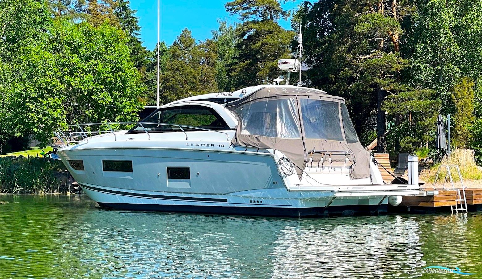 Jeanneau Leader 40 Motorboat 2016, with Volvo Penta 2 x D6-370 engine, Finland