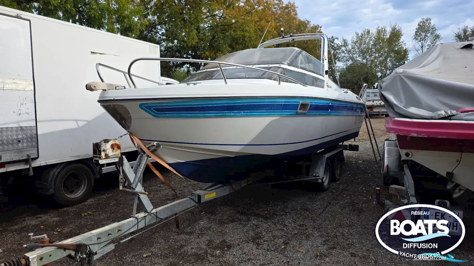 Jeanneau LEADER 650 Motorboat 1990, with MERCRUISER  engine, France