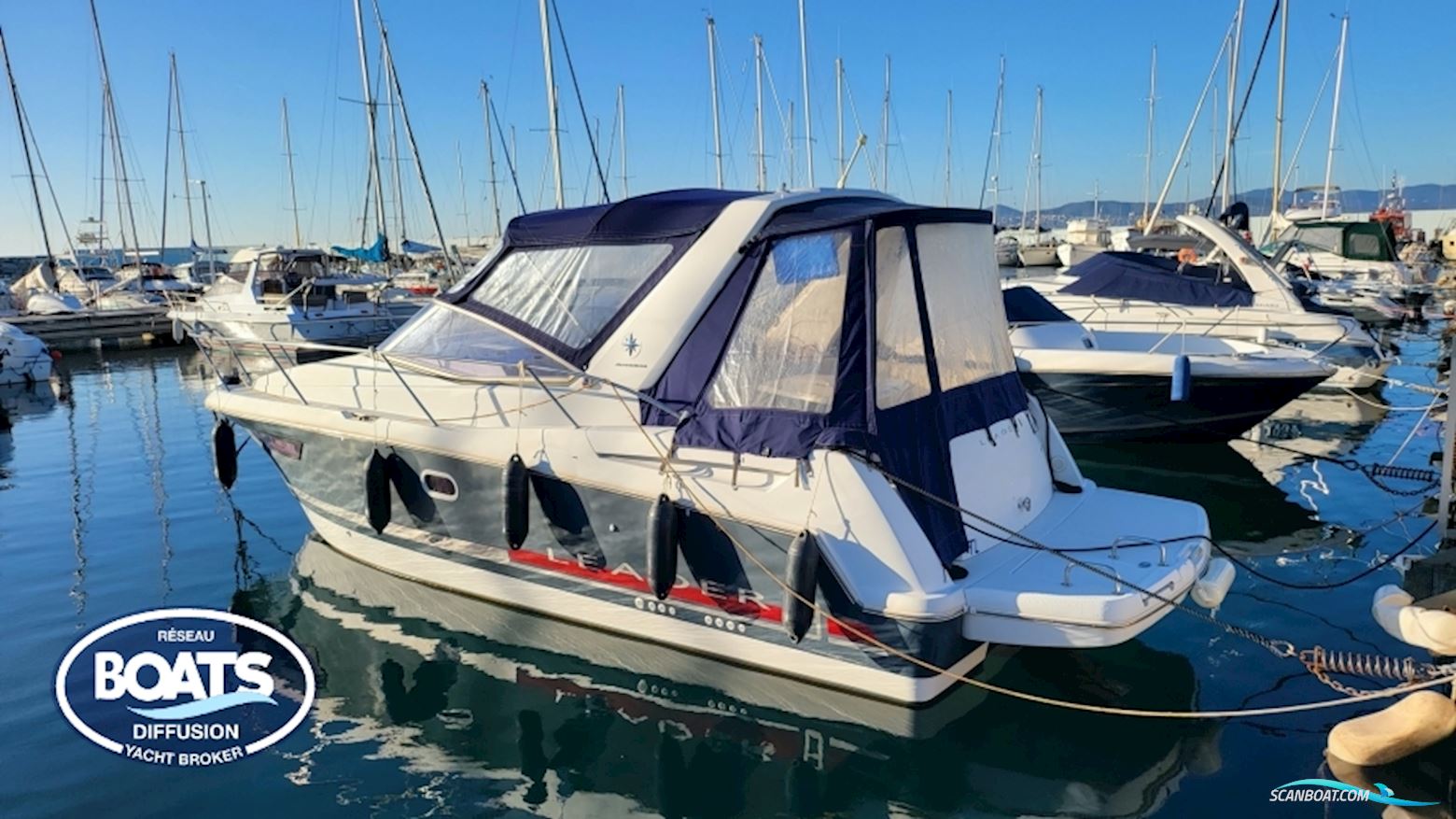 Jeanneau Leader 8 Motorboat 2013, with Volvo engine, France