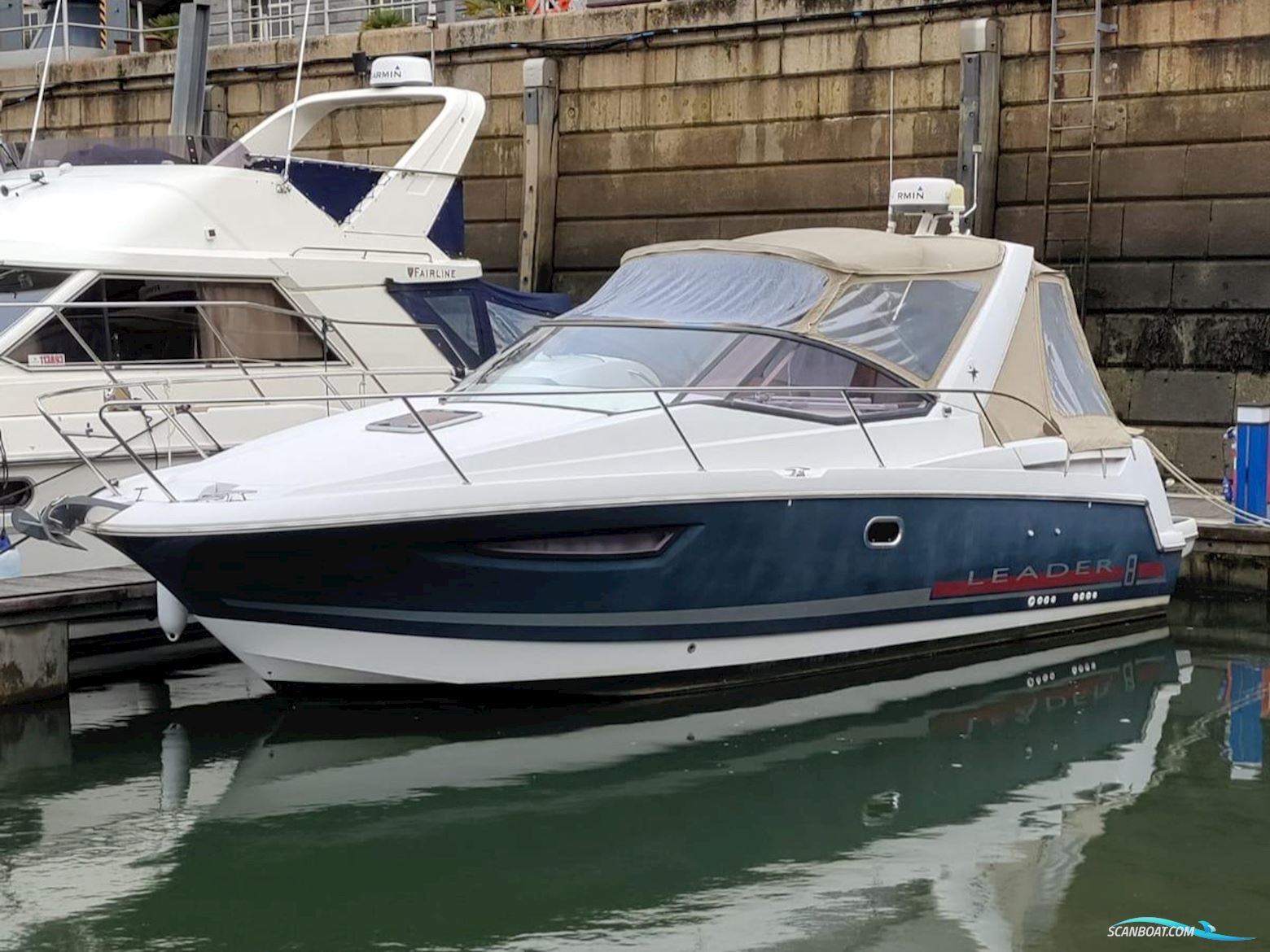 Jeanneau Leader 8 Motorboat 2013, with Volvo Penta engine, United Kingdom