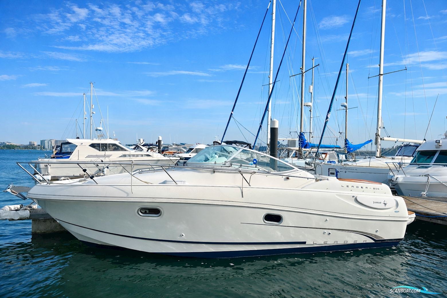 Jeanneau Leader 805 Motorboat 2007, with Mercruiser engine, United Kingdom