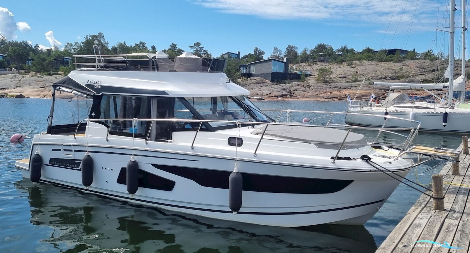 Jeanneau Merry Fisher 1095 Fly Motorboat 2022, with 2 x Mercury 300HK Verado engine, Sweden