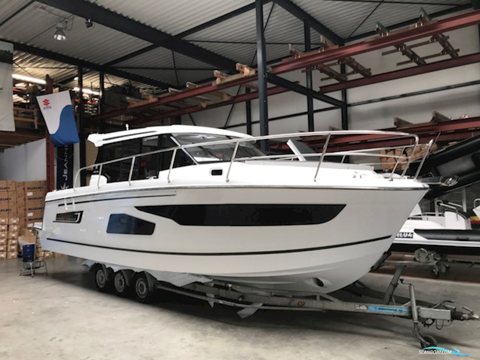 Jeanneau Merry Fisher 1095 Motorboat 2024, with 2x Suzuki 300 Apxx engine, The Netherlands