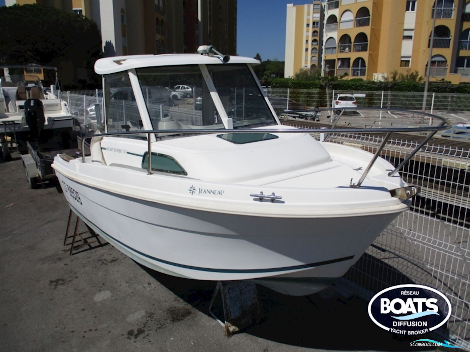 Jeanneau Merry Fisher 530 Motorboat 2002, with Yamaha engine, France