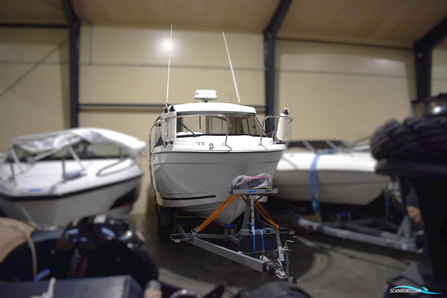Jeanneau Merry Fisher 605 - 115HK Yamaha og udstyr Motorboat 2016, with Yamaha engine, Denmark