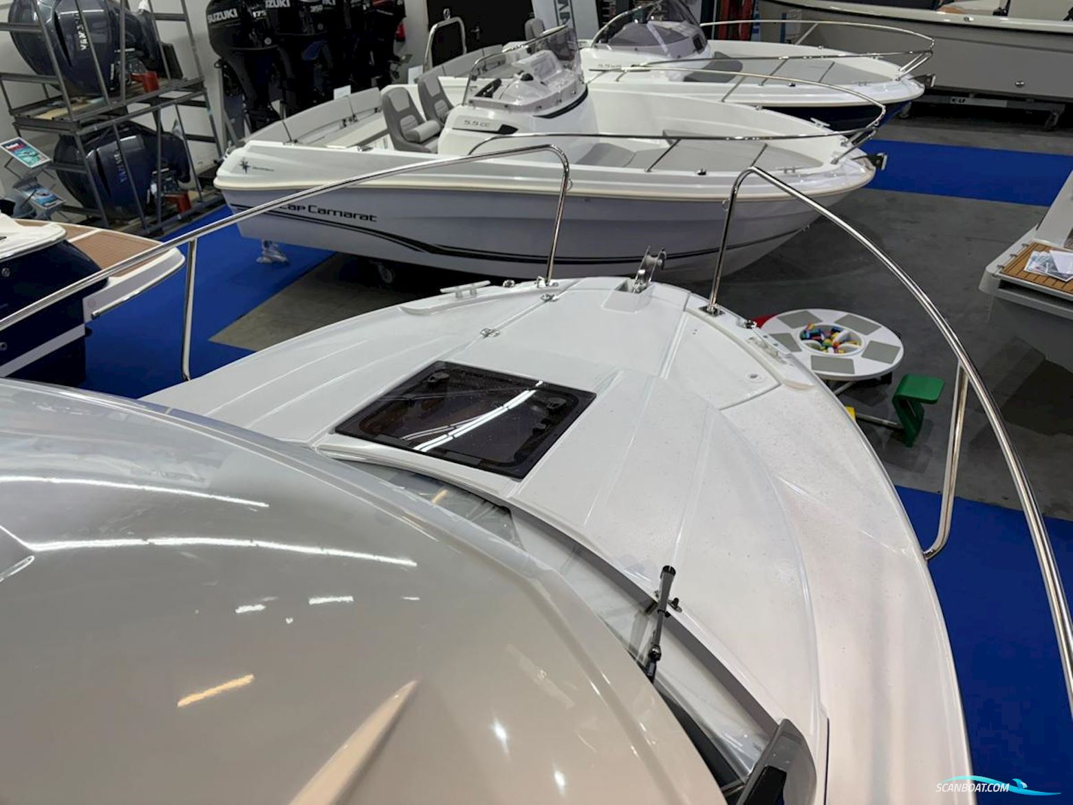 Jeanneau Merry Fisher 695 Serie 2. Dit Schip is Aanwezig op de Suzuki Stand Van Hiswa te Water 2026.