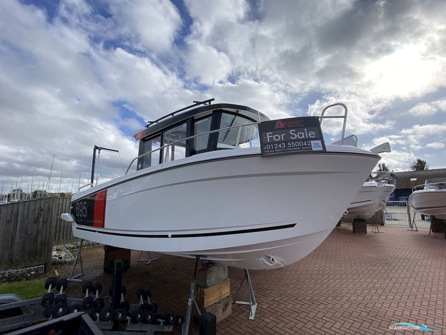 Jeanneau Merry Fisher 695 Sport Series 2 Motorboat 2026, with Yamaha F150Xcc engine, United Kingdom