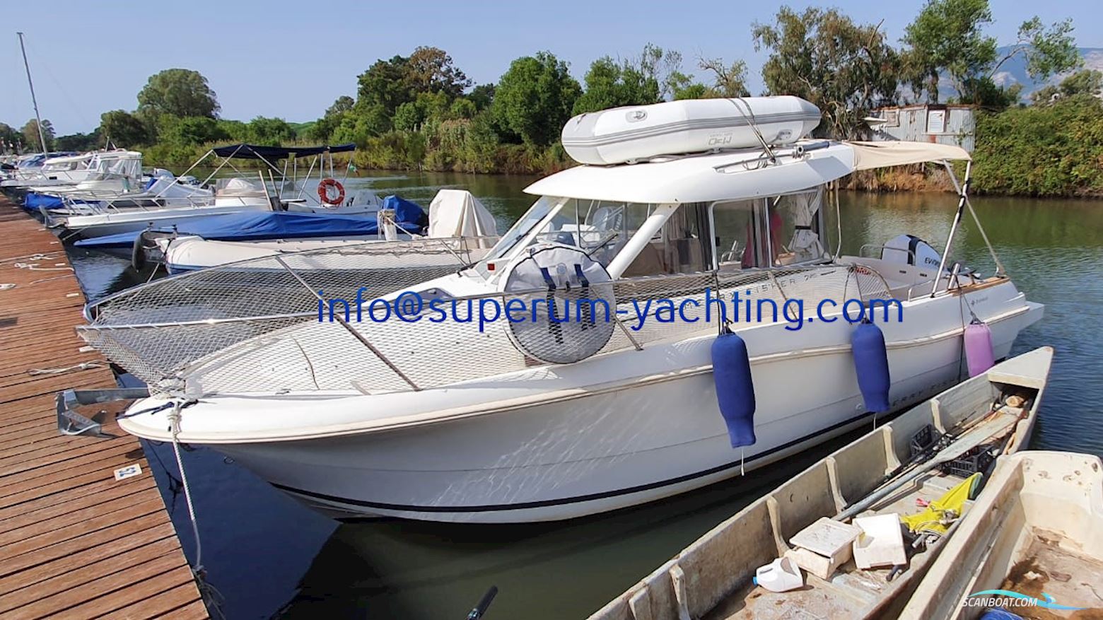 Jeanneau Merry Fisher 725 Motorboat 2010, with Evinrude engine, Croatia