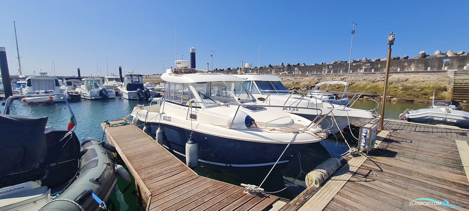 Jeanneau Merry Fisher 725 Motorboat 2010, with Yamaha engine, Portugal