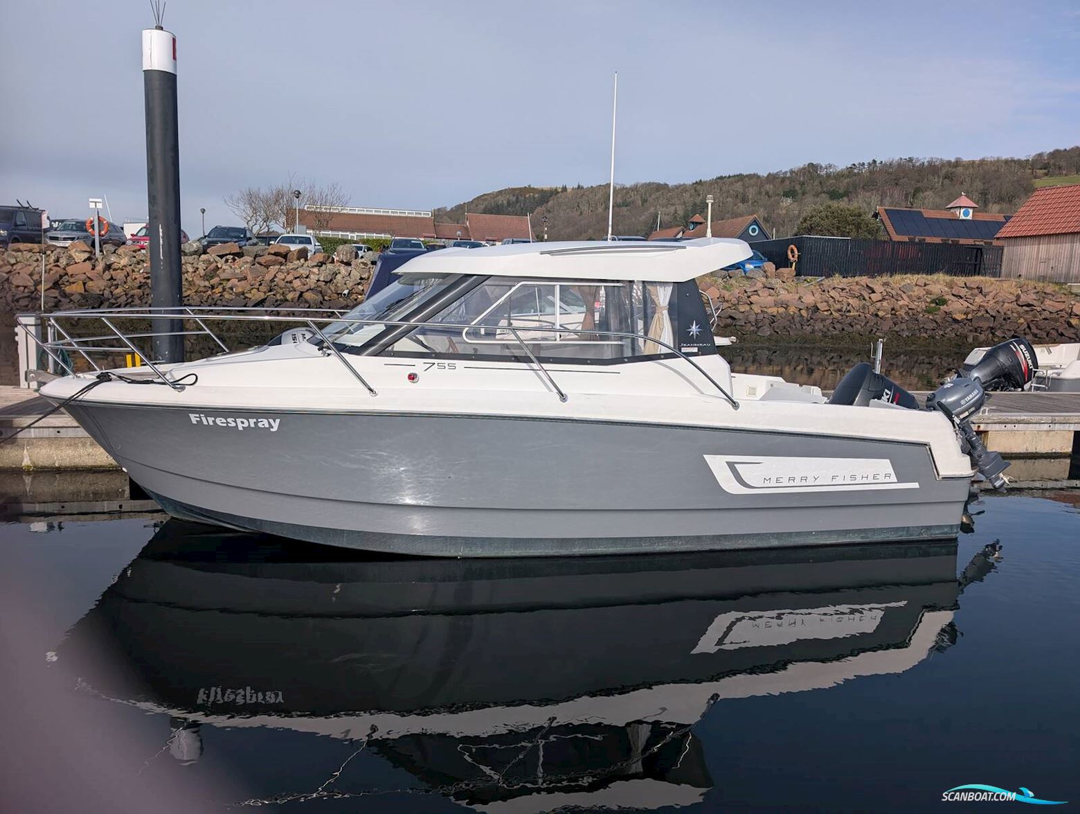 Jeanneau Merry Fisher 755 Motorboat 2012, with Suzuki engine, United Kingdom