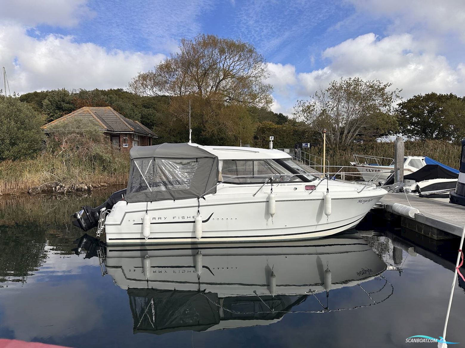 Jeanneau Merry Fisher 755 Motorboat 2014, with Suzuki engine, United Kingdom