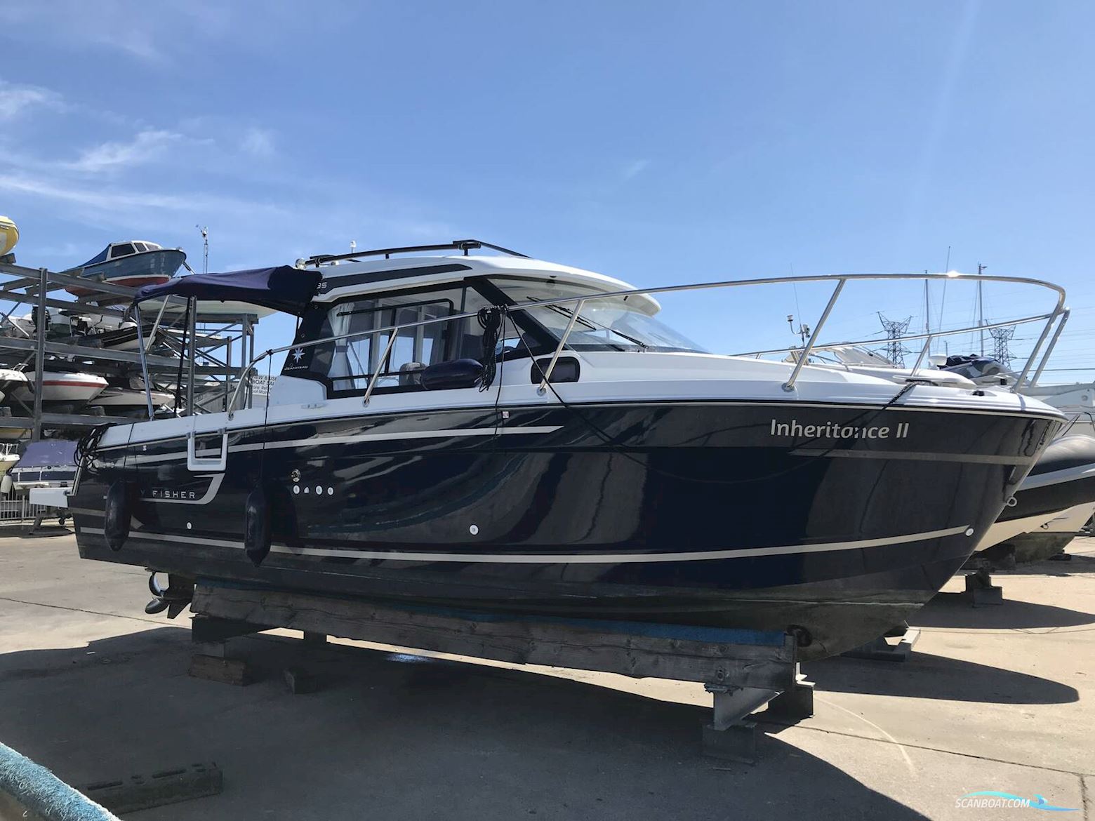 Jeanneau Merry Fisher 795 Motorboat 2022, with Suzuki engine, United Kingdom