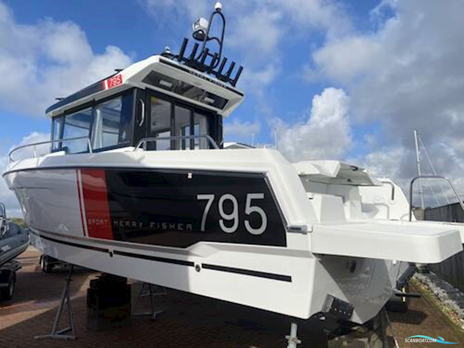 Jeanneau Merry Fisher 795 Sport Motorboat 2024, with Yamaha F200XCA engine, United Kingdom