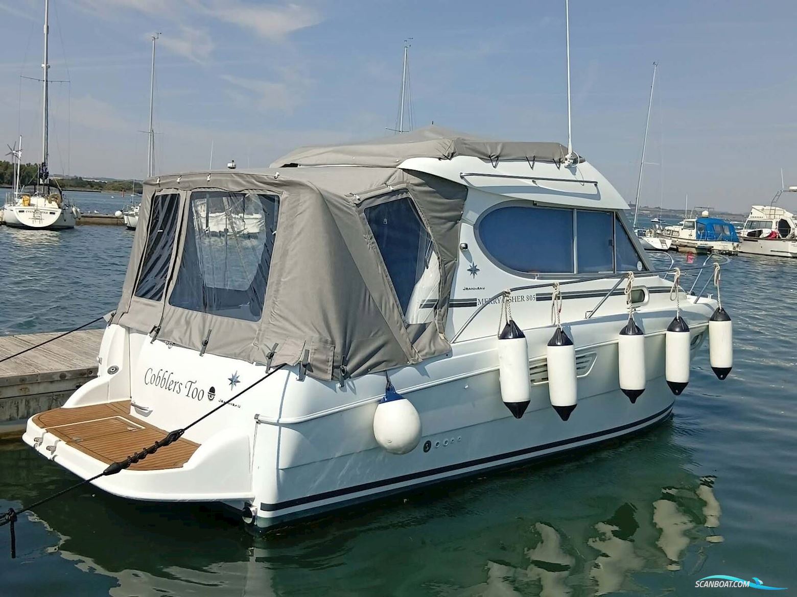 Jeanneau Merry Fisher 805 Motorboat 2005, with Volvo engine, United Kingdom