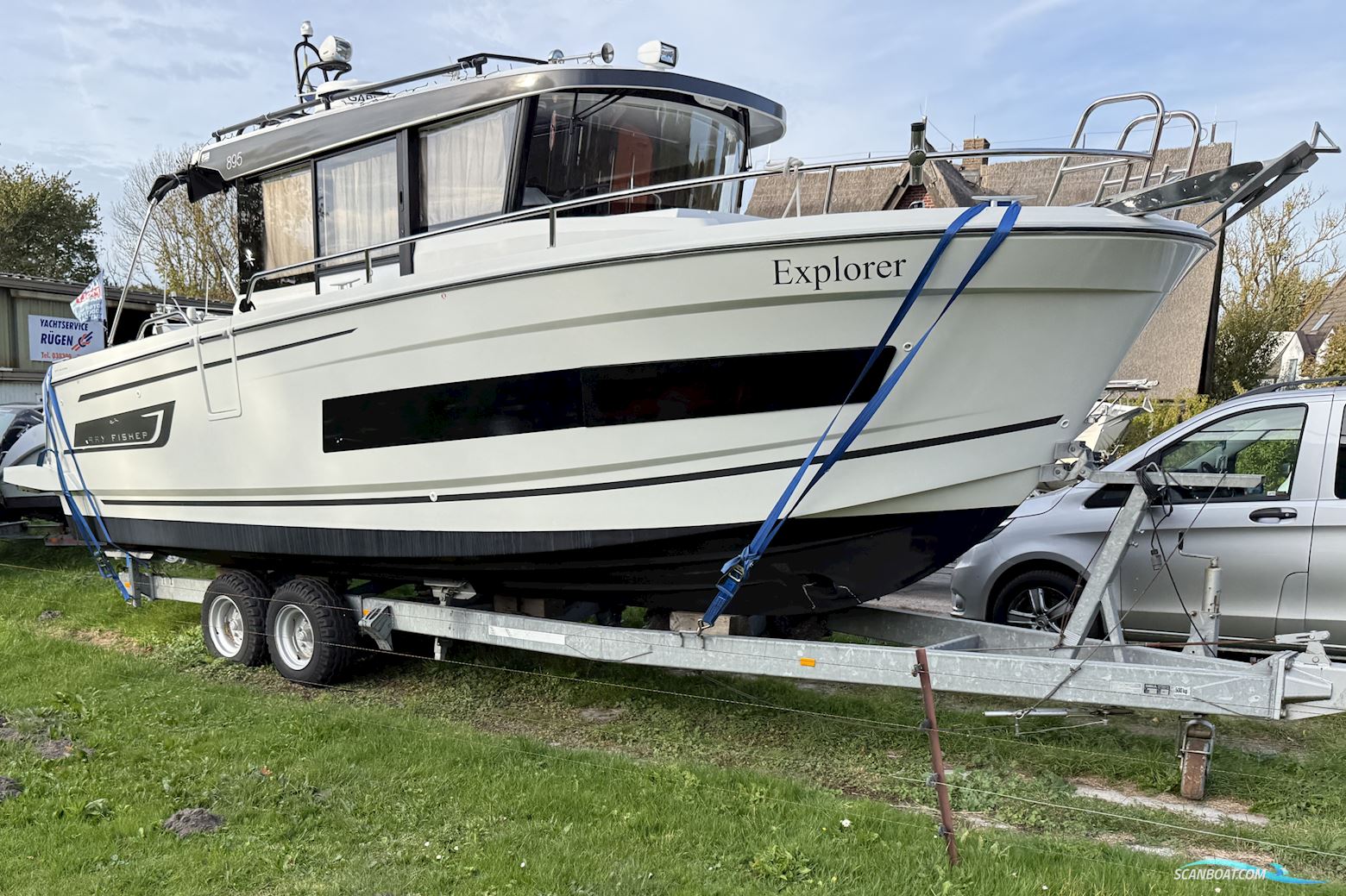 Jeanneau Merry Fisher 895 Marlin Motorboat 2019, with Yamaha engine, Germany