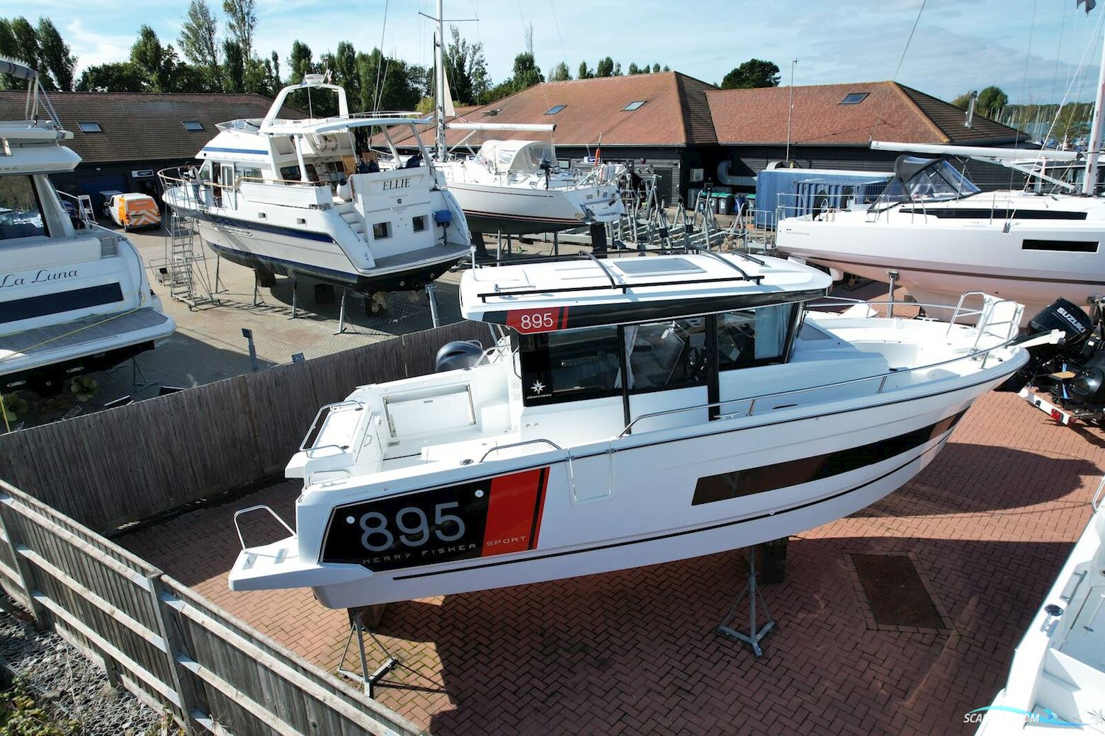 Jeanneau Merry Fisher 895 Sport Motorboat 2024, with Yamaha engine, United Kingdom
