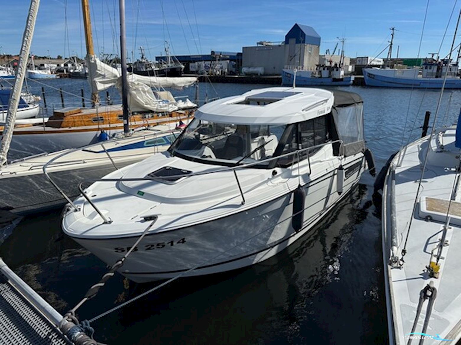 Jeanneau Merry Fisher?695 Yamaha-175-Motor Motorboat 2016, with Yamaha engine, Denmark