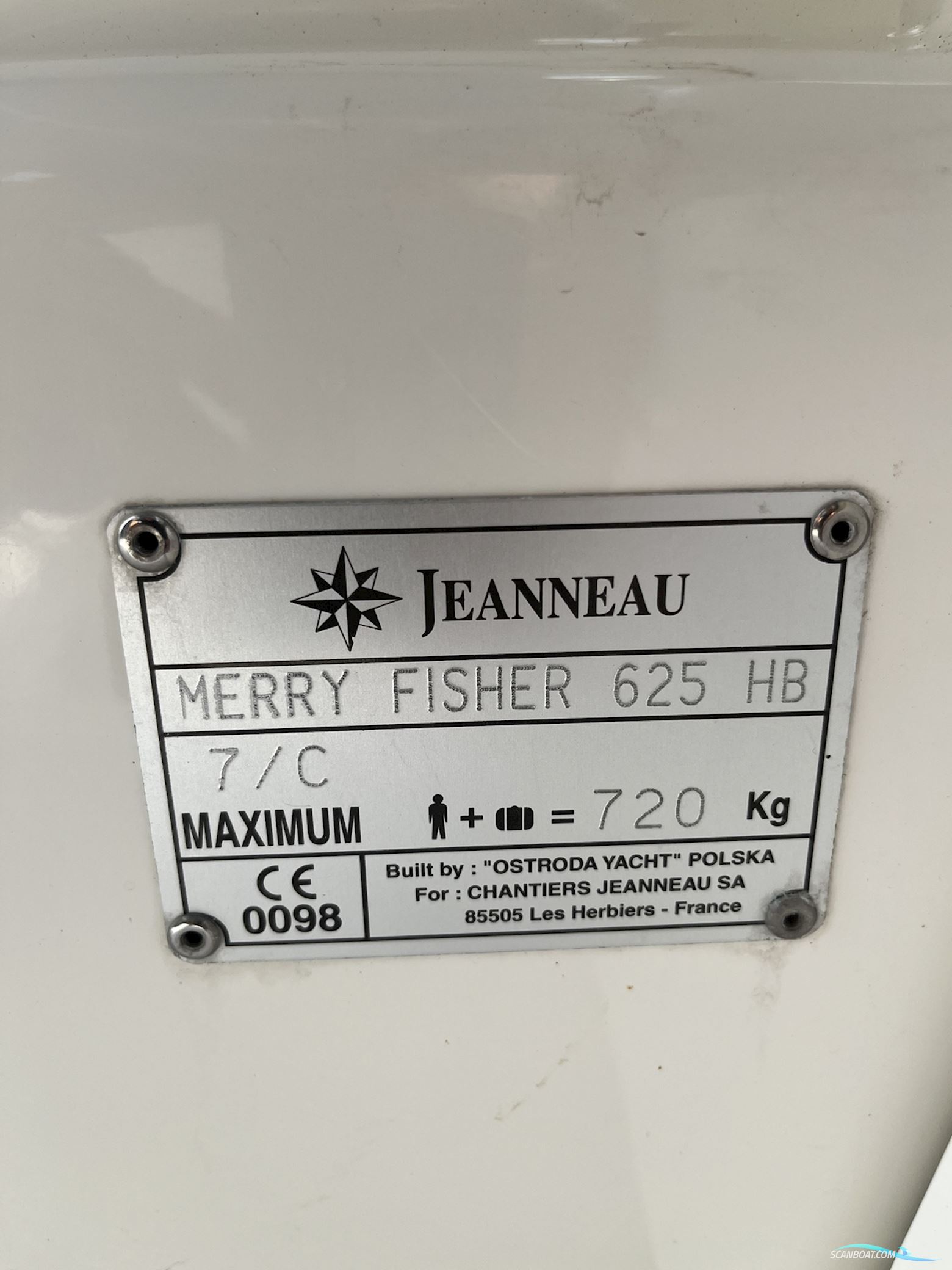 Jeanneau Merryfisher 625HB