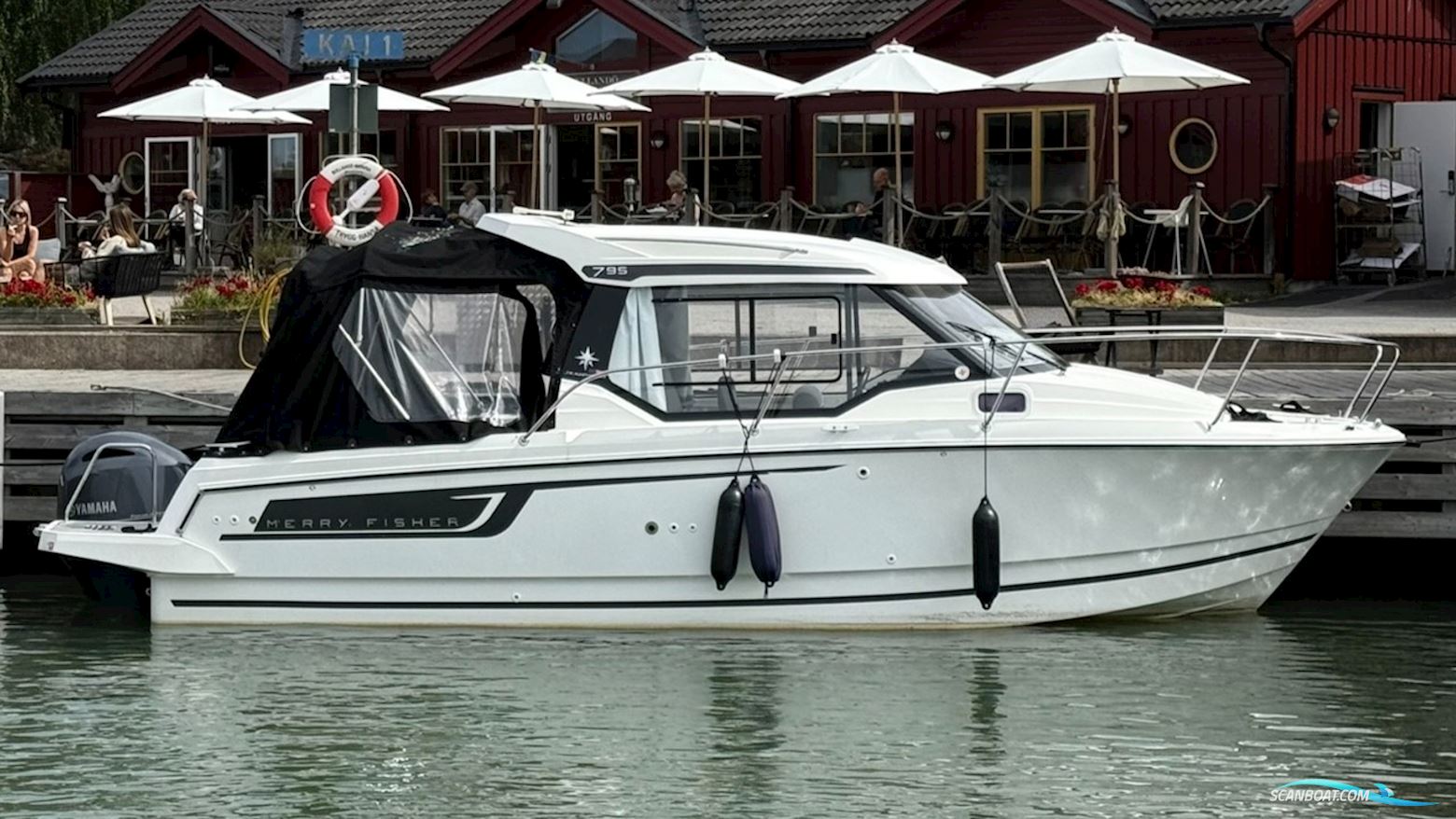 Jeanneau Motorbåt 795 Merry Fisher Cabin Motorboat 2020, with Yamaha engine, Sweden