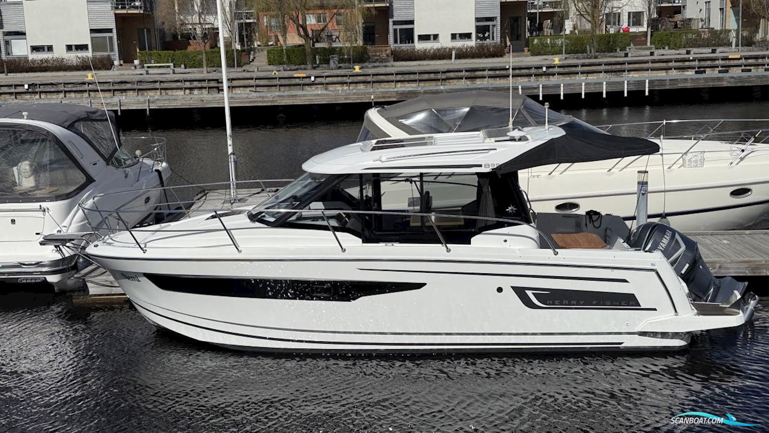 Jeanneau Motorbåt Merry Fisher 895 Motorboat 2019, with Yamaha engine, Sweden