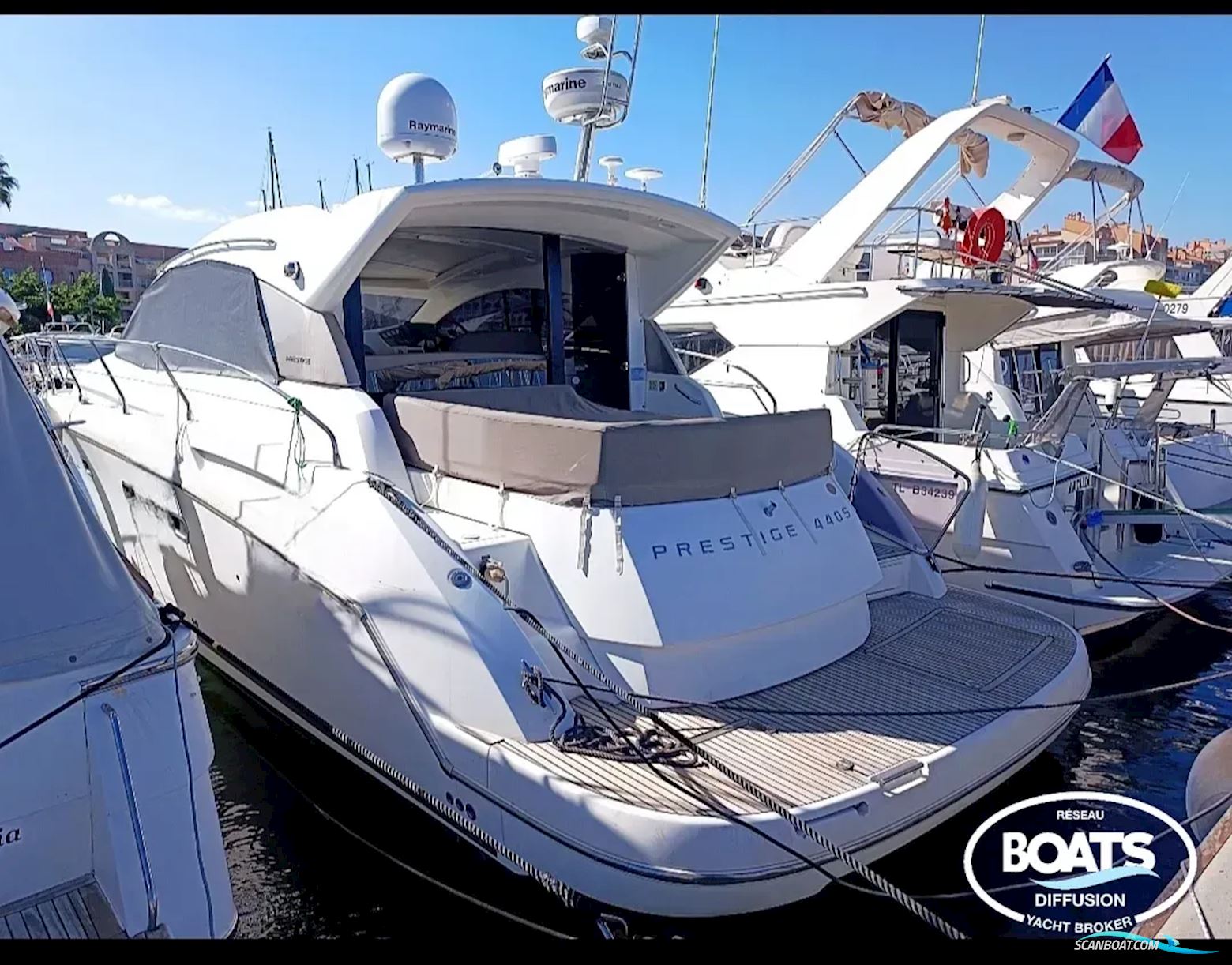 Jeanneau Prestige 440 S Motorboat 2012, with Volvo engine, France
