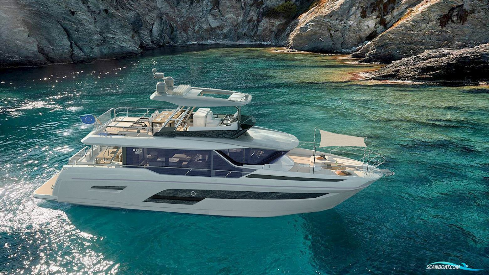 Jeanneau Prestige X60 Motorboat 2023, with Cummins QSC 8,3 engine, Croatia