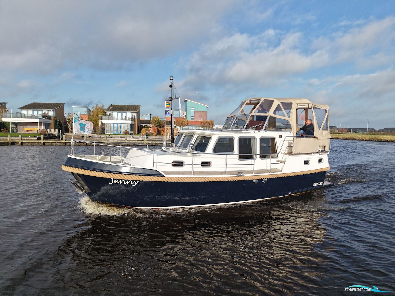 Jetten Bully 9.60 AK Motorboat 2006, with Yanmar engine, The Netherlands