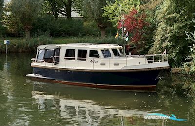 Jetten Bully 9.60 OK Spiegeldeur Motorboat 2008, with Yanmar engine, The Netherlands